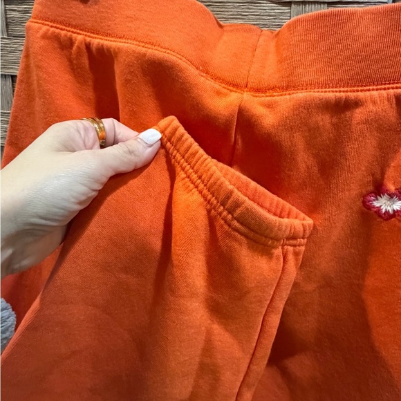 Y2K 2006 NWT Orange Victorias Secret PINK Sweatpants Deadstock Size XS - Picture 5 of 8